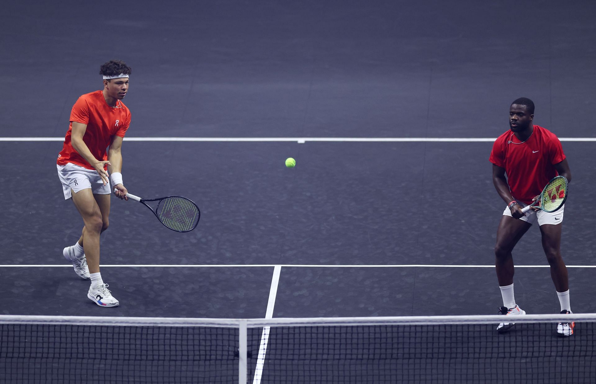 Sheton and Tiafoe at the Laver Cup 2024 - Day 3 - Source: Getty